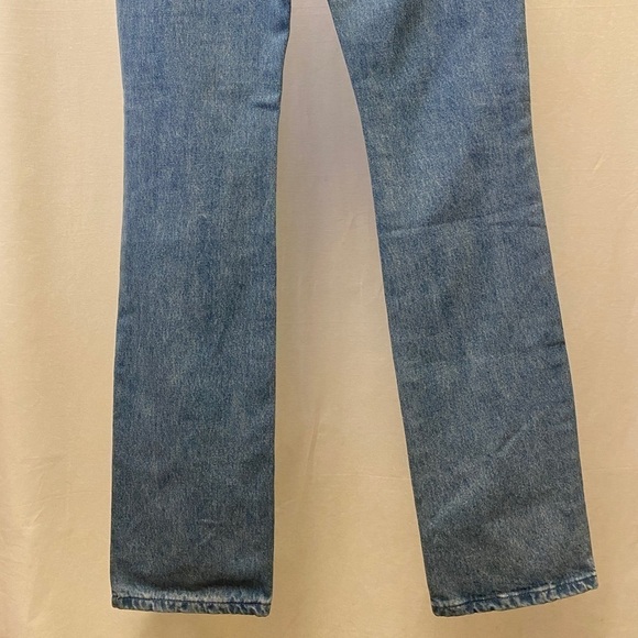 WeWoreWhat 29 (6/8) NWT The Icon Jeans Flaw - Belt Loop Detached Women High Rise - Picture 9 of 13